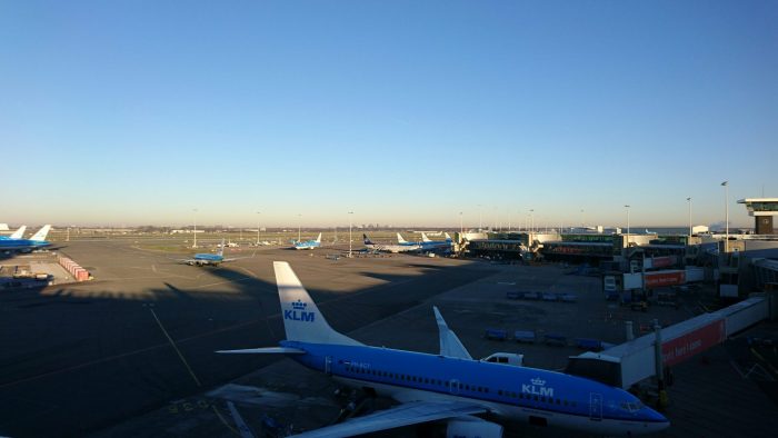 later wilde ik op Schiphol werken