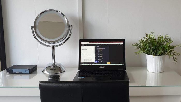 Een werkplek in de slaapkamer?